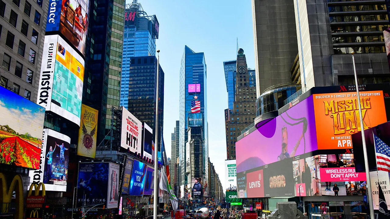 Time Square Color Palette